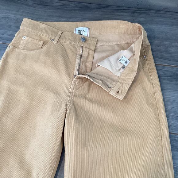 BDG Urban Outfitters Corduroy Pants Size 31 Pegged Cowboy Preppy Academia - Picture 7 of 16